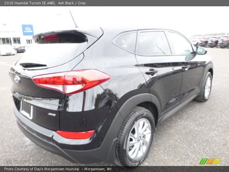 Ash Black / Gray 2016 Hyundai Tucson SE AWD