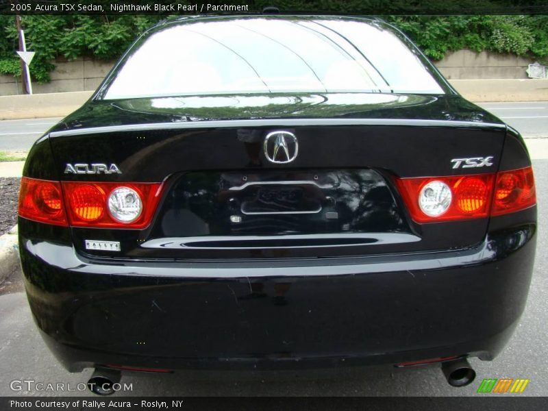 Nighthawk Black Pearl / Parchment 2005 Acura TSX Sedan
