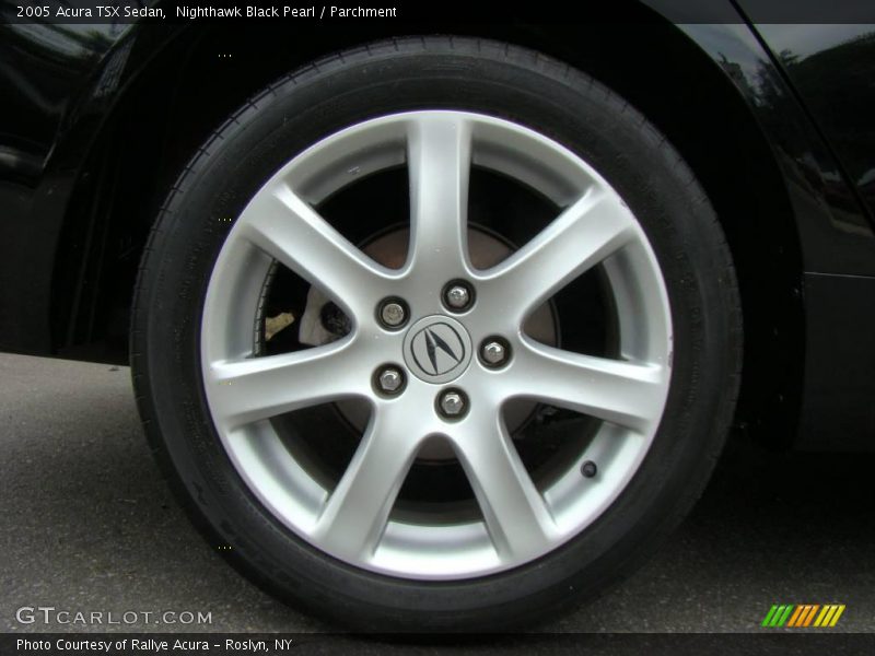 Nighthawk Black Pearl / Parchment 2005 Acura TSX Sedan
