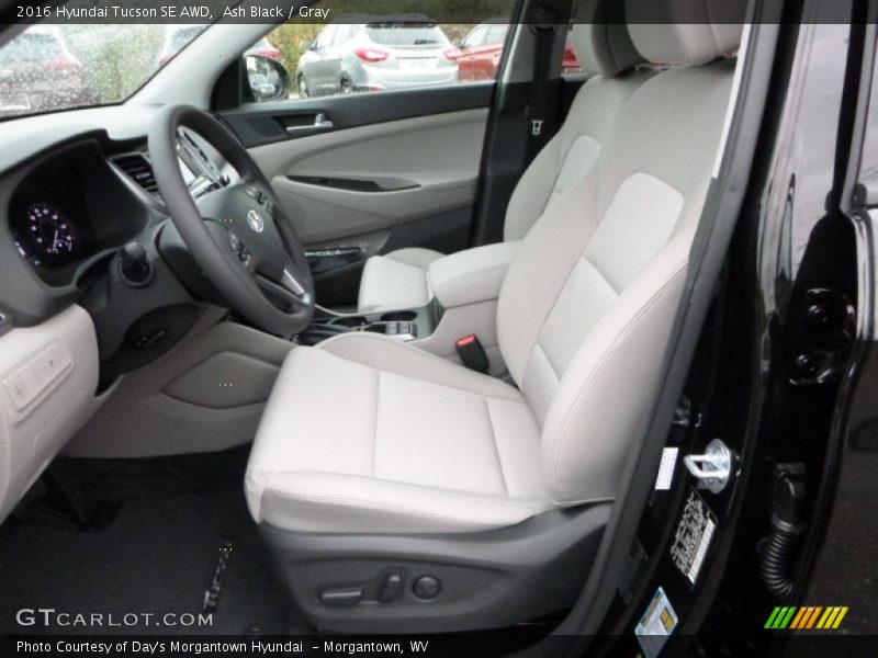 Ash Black / Gray 2016 Hyundai Tucson SE AWD