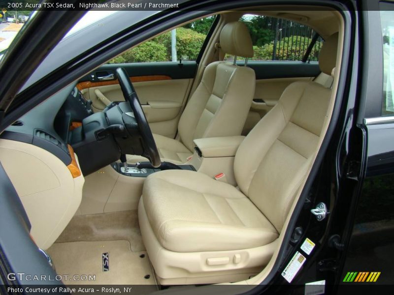Nighthawk Black Pearl / Parchment 2005 Acura TSX Sedan