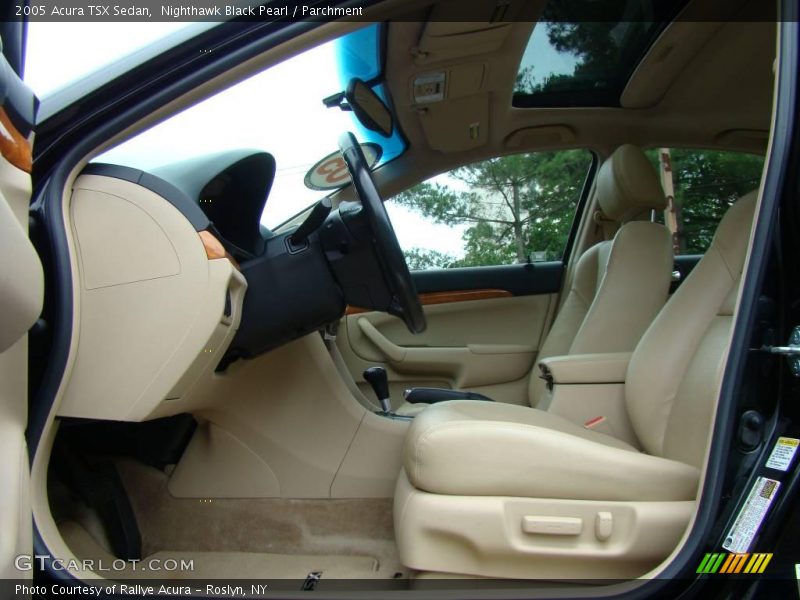 Nighthawk Black Pearl / Parchment 2005 Acura TSX Sedan