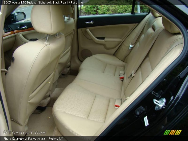 Nighthawk Black Pearl / Parchment 2005 Acura TSX Sedan