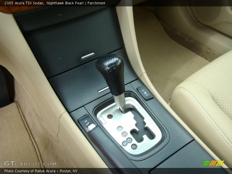 Nighthawk Black Pearl / Parchment 2005 Acura TSX Sedan