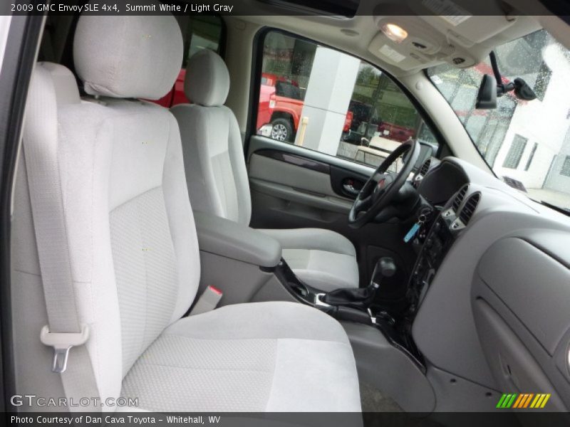 Summit White / Light Gray 2009 GMC Envoy SLE 4x4