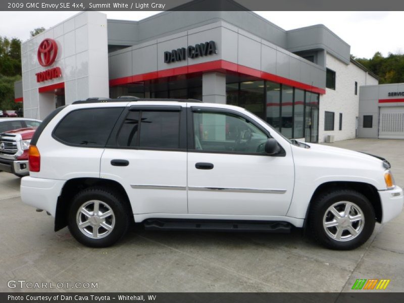 Summit White / Light Gray 2009 GMC Envoy SLE 4x4