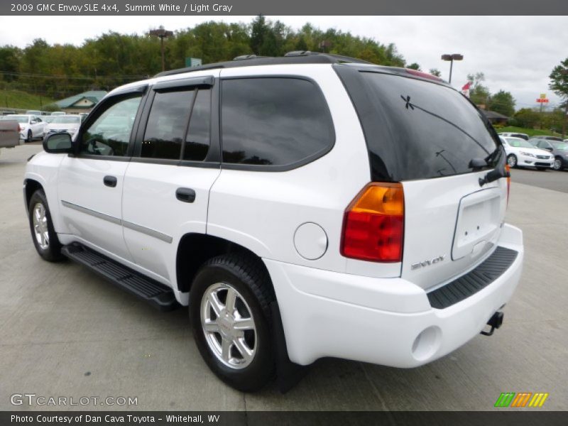 Summit White / Light Gray 2009 GMC Envoy SLE 4x4