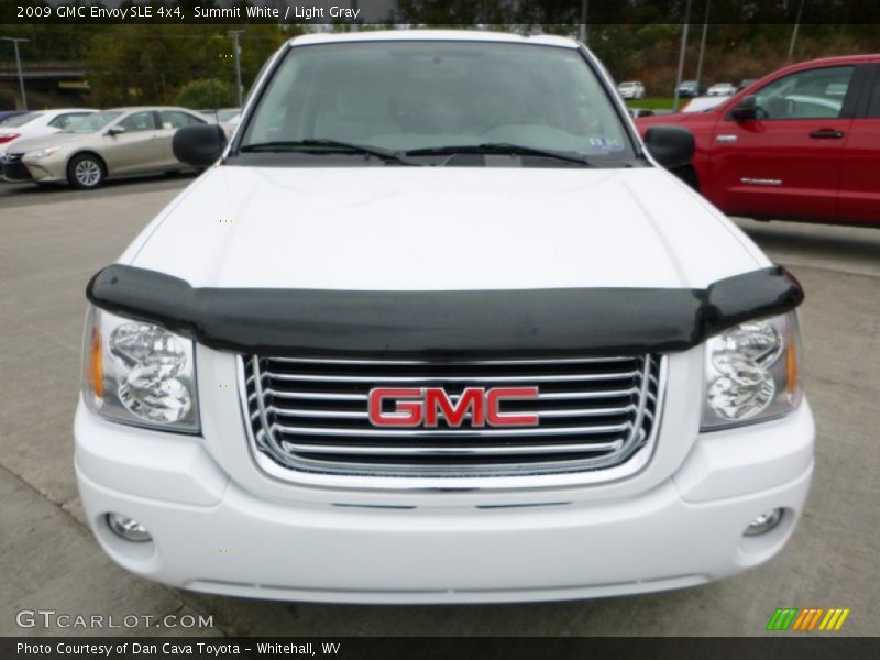 Summit White / Light Gray 2009 GMC Envoy SLE 4x4