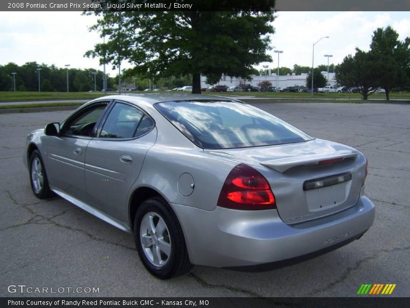 Liquid Silver Metallic / Ebony 2008 Pontiac Grand Prix Sedan