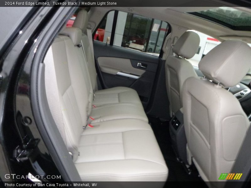 Tuxedo Black / Medium Light Stone 2014 Ford Edge Limited