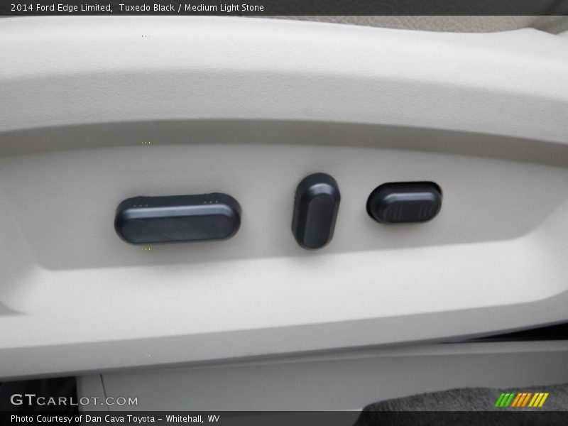 Tuxedo Black / Medium Light Stone 2014 Ford Edge Limited