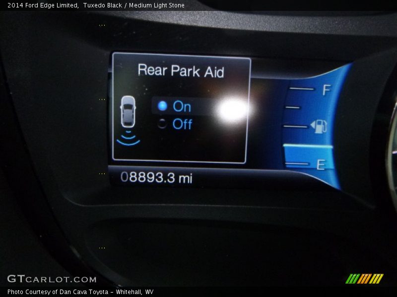Tuxedo Black / Medium Light Stone 2014 Ford Edge Limited
