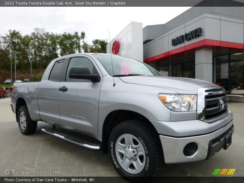 Silver Sky Metallic / Graphite 2013 Toyota Tundra Double Cab 4x4