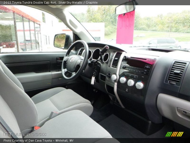 Silver Sky Metallic / Graphite 2013 Toyota Tundra Double Cab 4x4
