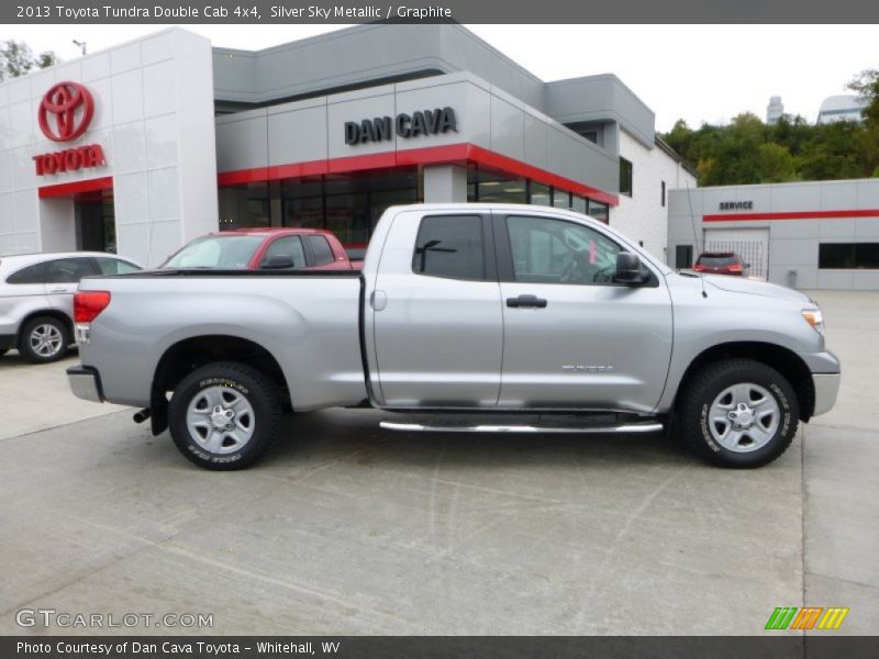 Silver Sky Metallic / Graphite 2013 Toyota Tundra Double Cab 4x4