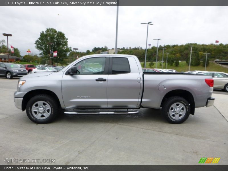 Silver Sky Metallic / Graphite 2013 Toyota Tundra Double Cab 4x4