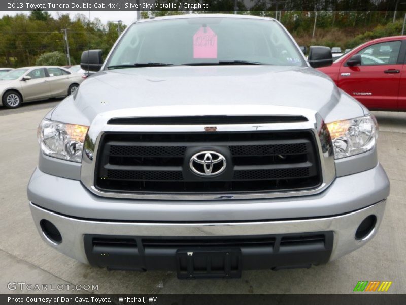 Silver Sky Metallic / Graphite 2013 Toyota Tundra Double Cab 4x4