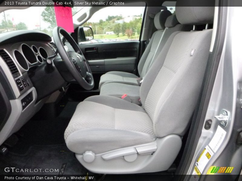 Silver Sky Metallic / Graphite 2013 Toyota Tundra Double Cab 4x4