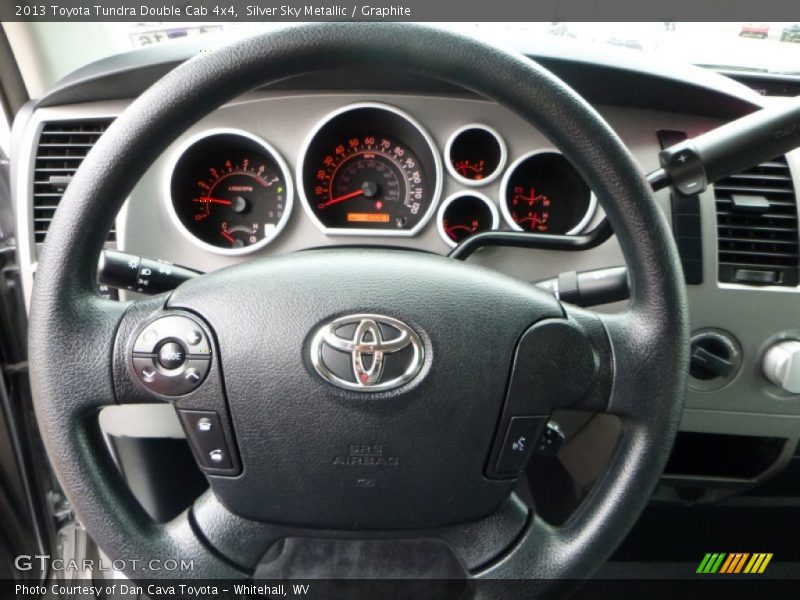 Silver Sky Metallic / Graphite 2013 Toyota Tundra Double Cab 4x4