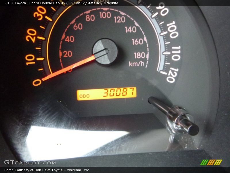 Silver Sky Metallic / Graphite 2013 Toyota Tundra Double Cab 4x4