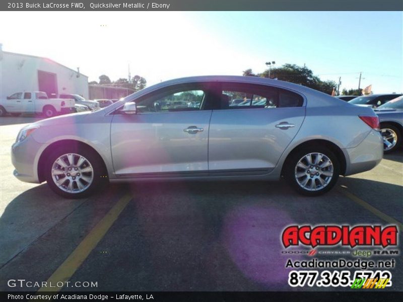 Quicksilver Metallic / Ebony 2013 Buick LaCrosse FWD
