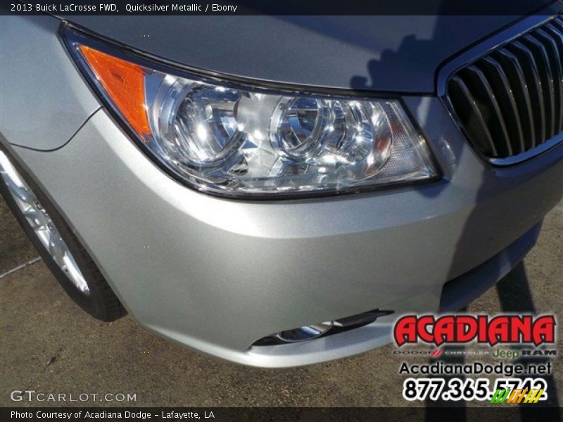 Quicksilver Metallic / Ebony 2013 Buick LaCrosse FWD
