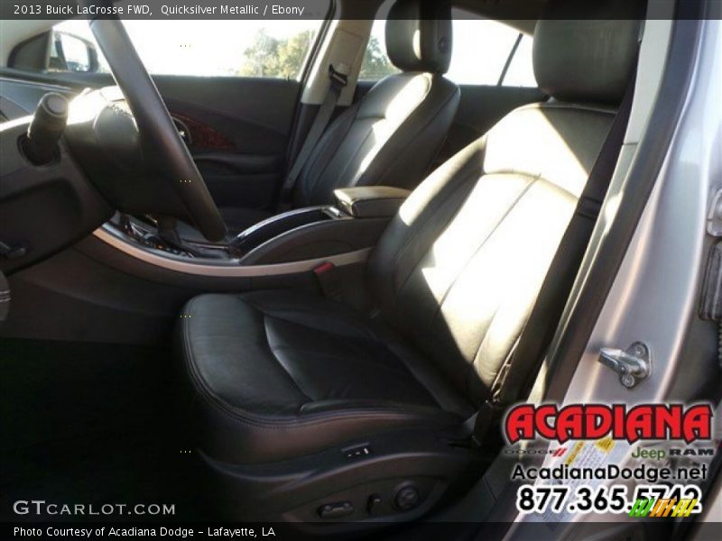 Quicksilver Metallic / Ebony 2013 Buick LaCrosse FWD