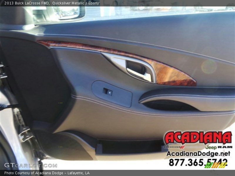 Quicksilver Metallic / Ebony 2013 Buick LaCrosse FWD