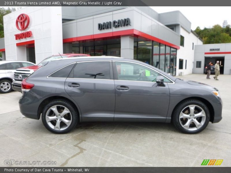 Magnetic Gray Metallic / Light Gray 2013 Toyota Venza Limited AWD