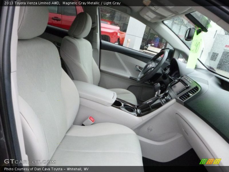 Magnetic Gray Metallic / Light Gray 2013 Toyota Venza Limited AWD