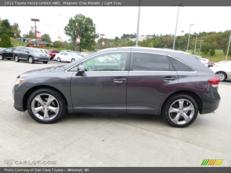 Magnetic Gray Metallic / Light Gray 2013 Toyota Venza Limited AWD