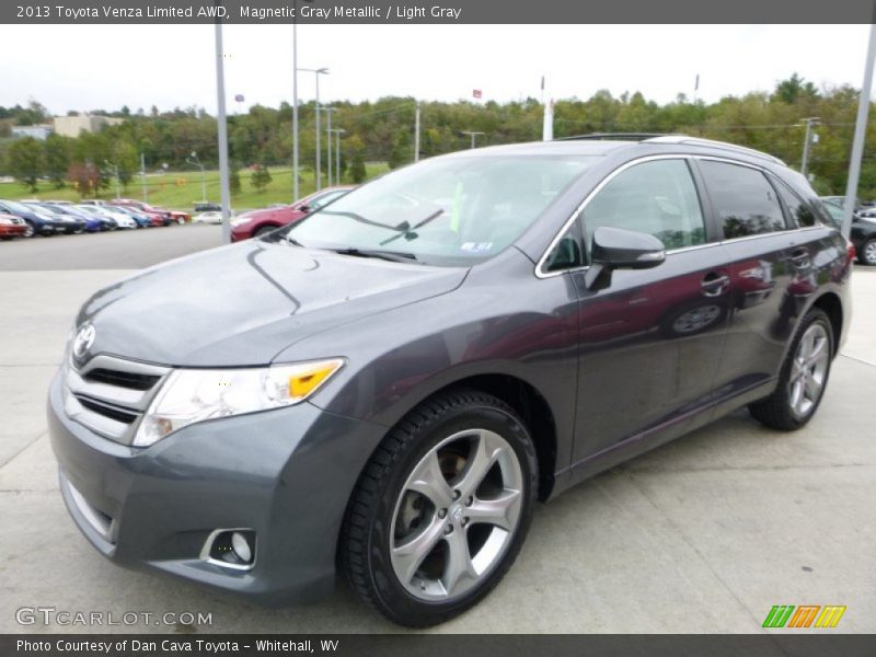 Magnetic Gray Metallic / Light Gray 2013 Toyota Venza Limited AWD
