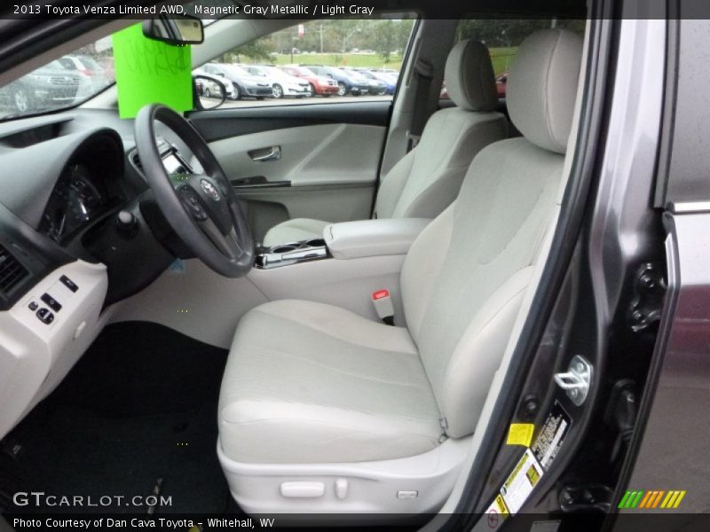 Magnetic Gray Metallic / Light Gray 2013 Toyota Venza Limited AWD