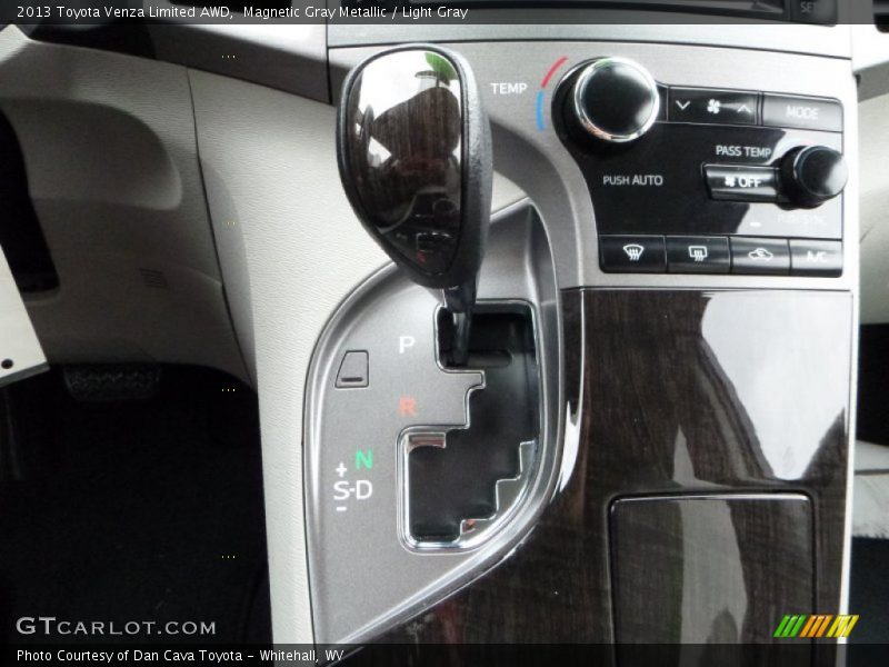 Magnetic Gray Metallic / Light Gray 2013 Toyota Venza Limited AWD