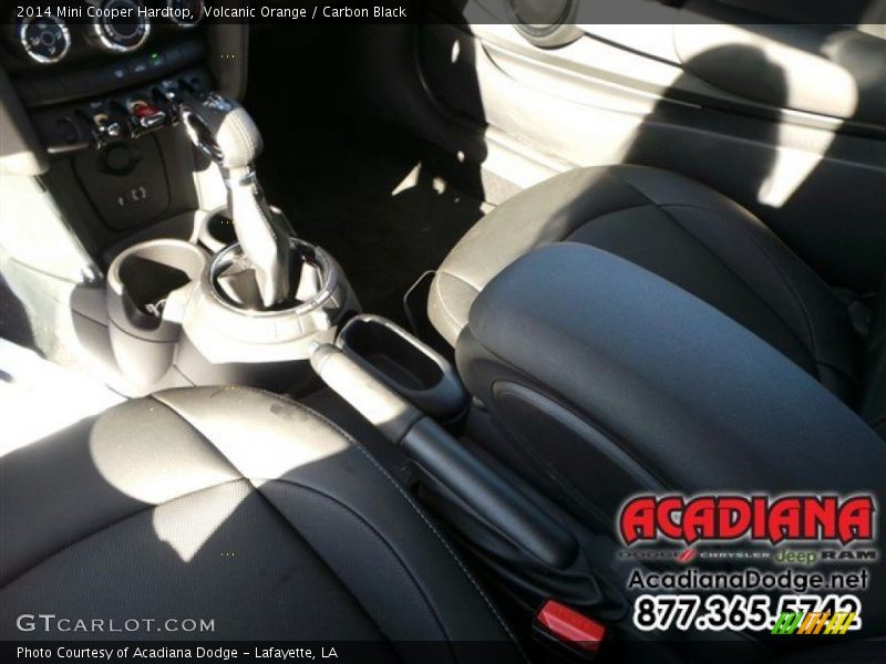 Volcanic Orange / Carbon Black 2014 Mini Cooper Hardtop