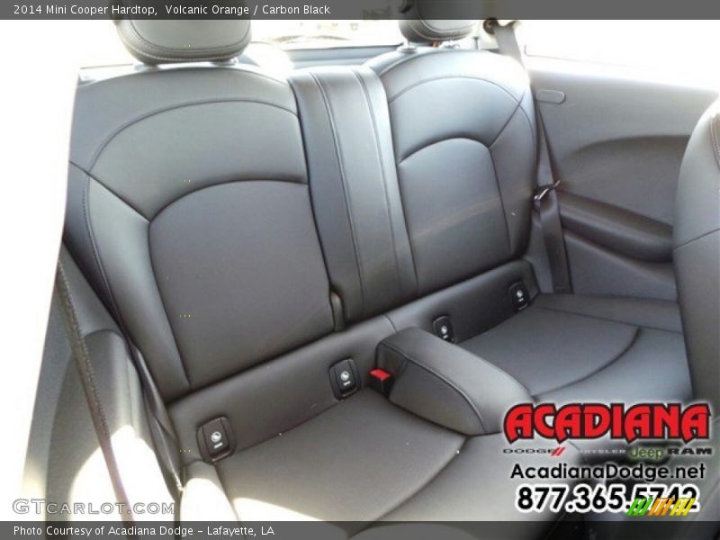 Volcanic Orange / Carbon Black 2014 Mini Cooper Hardtop