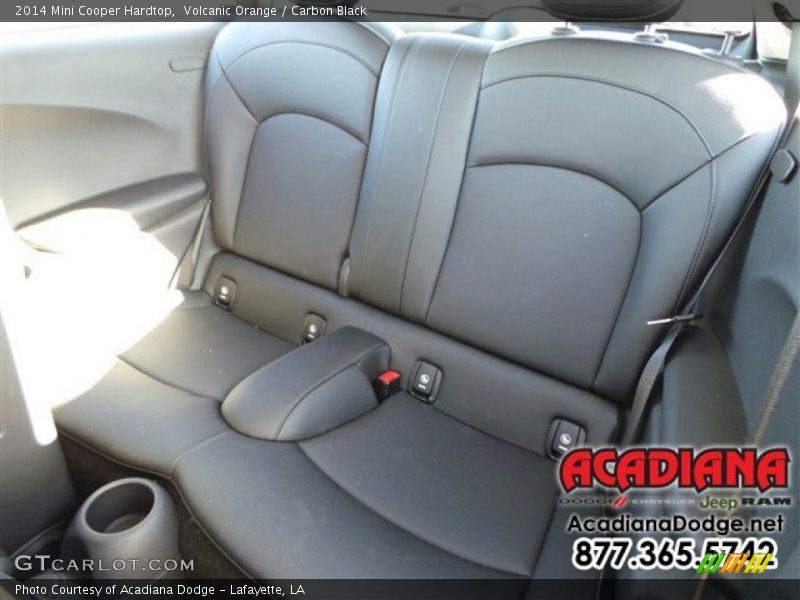 Volcanic Orange / Carbon Black 2014 Mini Cooper Hardtop