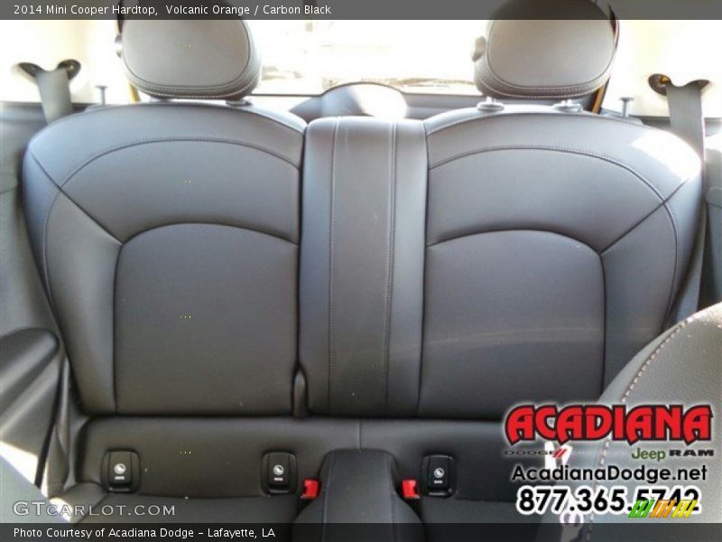 Volcanic Orange / Carbon Black 2014 Mini Cooper Hardtop