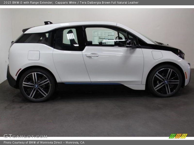 2015 i3 with Range Extender Capparis White