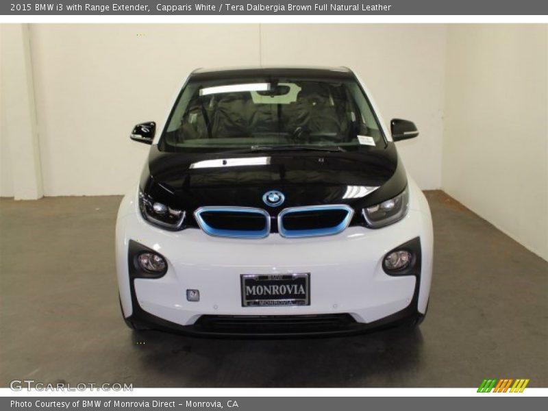 Capparis White / Tera Dalbergia Brown Full Natural Leather 2015 BMW i3 with Range Extender