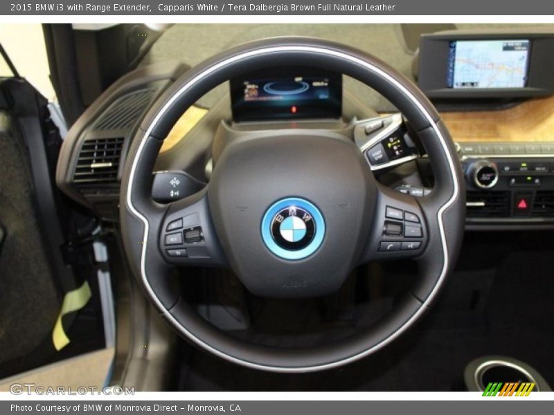  2015 i3 with Range Extender Steering Wheel