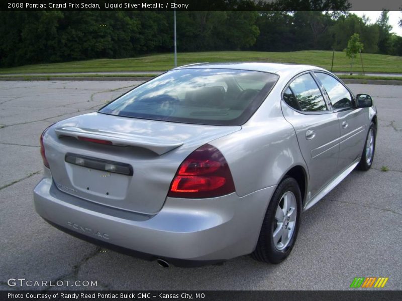 Liquid Silver Metallic / Ebony 2008 Pontiac Grand Prix Sedan