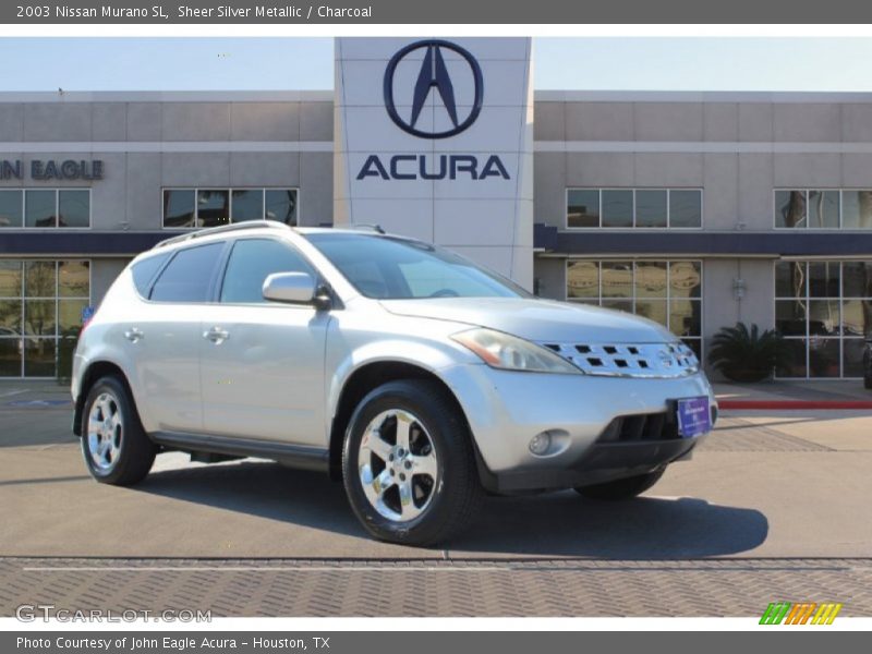 Sheer Silver Metallic / Charcoal 2003 Nissan Murano SL