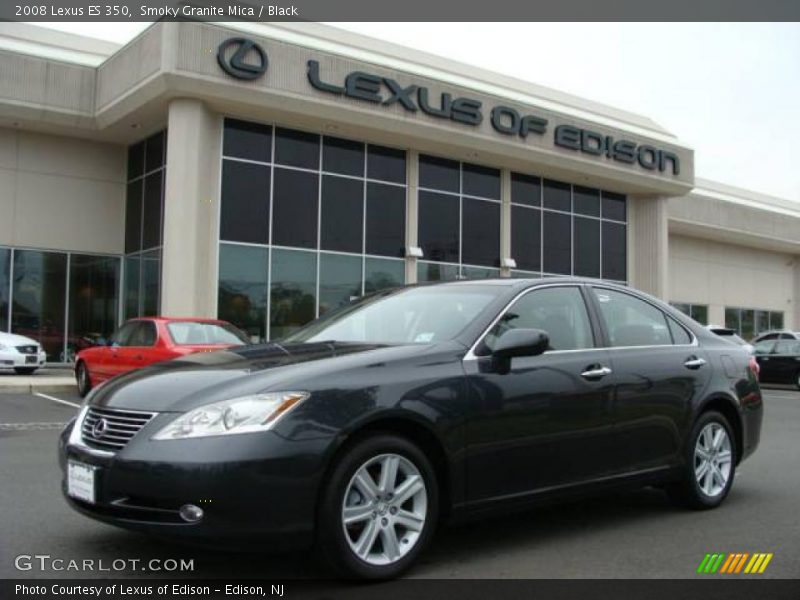 Smoky Granite Mica / Black 2008 Lexus ES 350