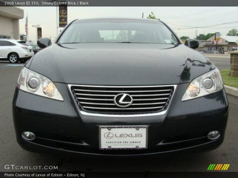 Smoky Granite Mica / Black 2008 Lexus ES 350