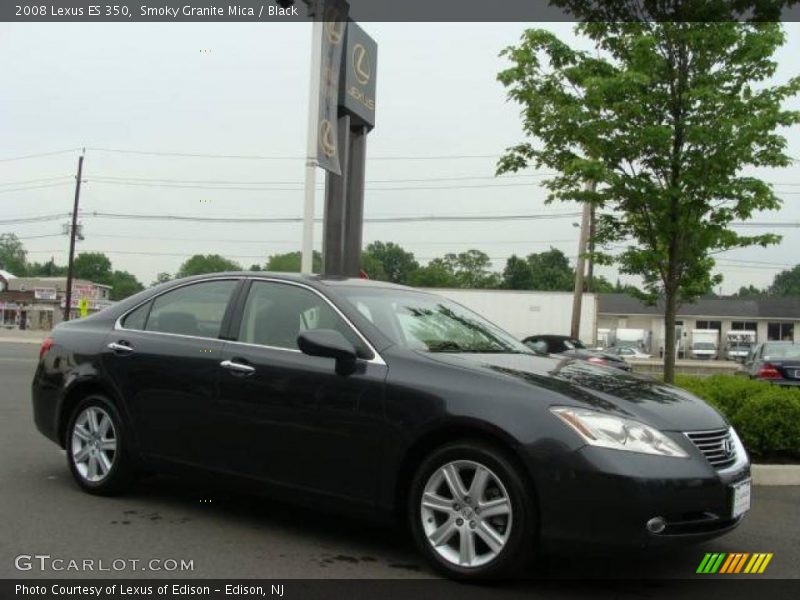 Smoky Granite Mica / Black 2008 Lexus ES 350
