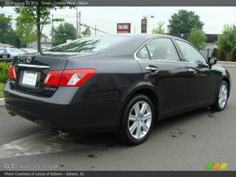 Smoky Granite Mica / Black 2008 Lexus ES 350