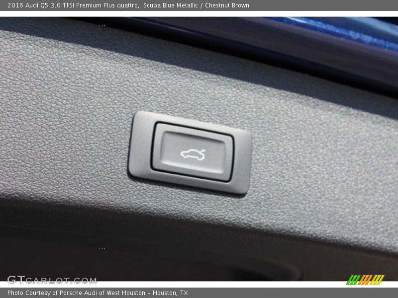 Scuba Blue Metallic / Chestnut Brown 2016 Audi Q5 3.0 TFSI Premium Plus quattro
