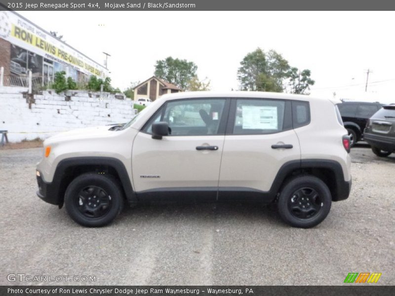 Mojave Sand / Black/Sandstorm 2015 Jeep Renegade Sport 4x4