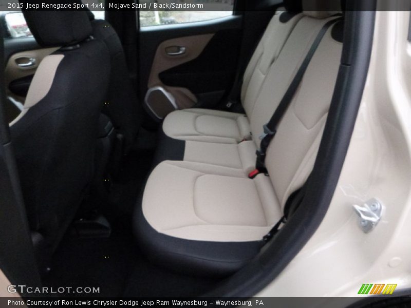 Rear Seat of 2015 Renegade Sport 4x4